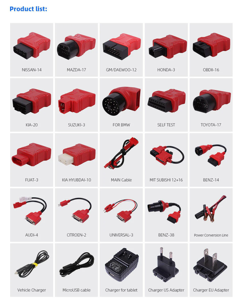 XTOOL EZ400pro OBD2 Diagnostic Tool Scanner with Automotive Code Reader Tester Key Programmer ABS Airbag SAS EPB DPF Oil Functions - Image 11