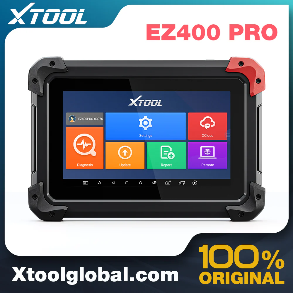 XTOOL EZ400pro OBD2 Diagnostic Tool Scanner with Automotive Code Reader Tester Key Programmer ABS Airbag SAS EPB DPF Oil Functions - Image 2