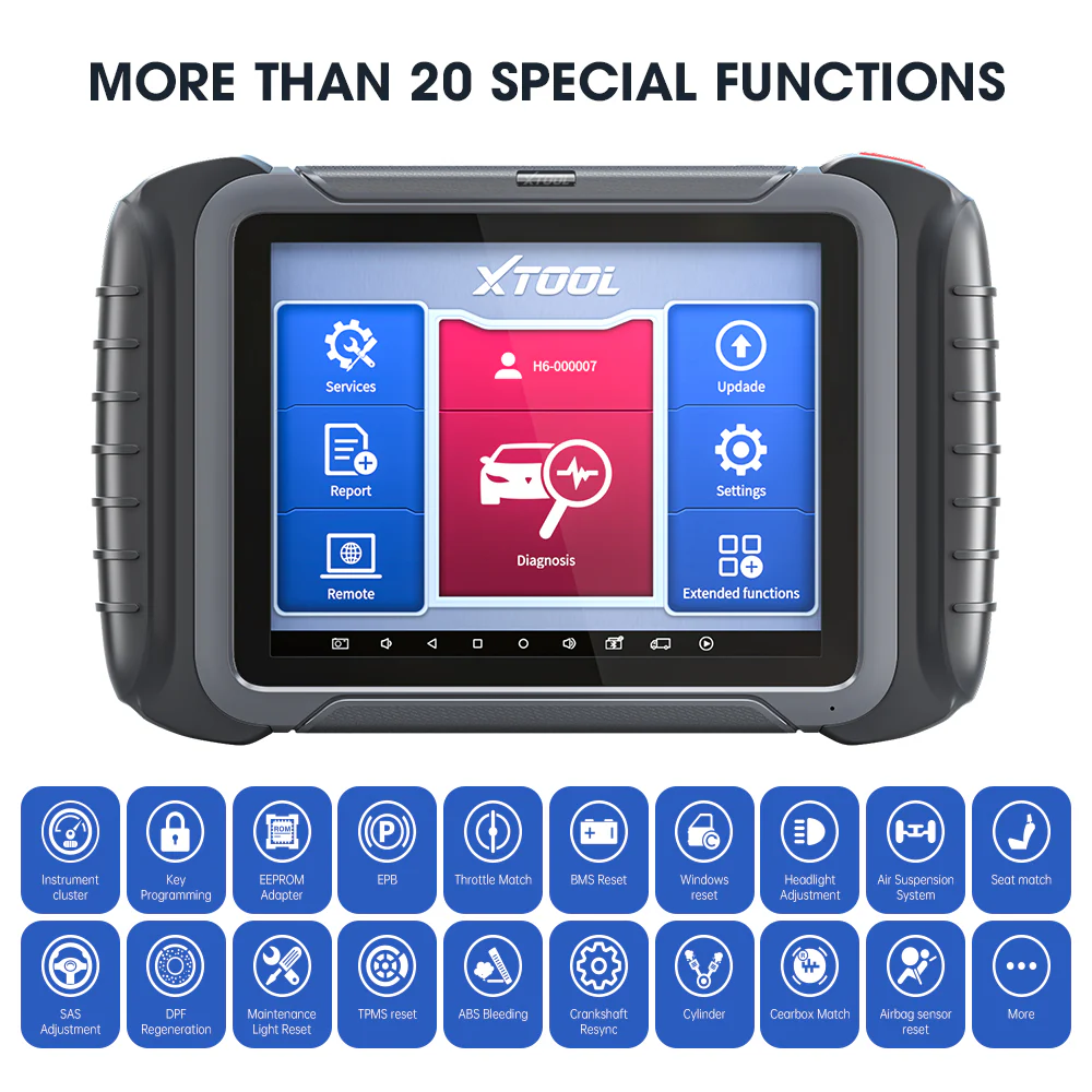 XTOOL D8 Bidirectional OBD2 Scanner - Image 5