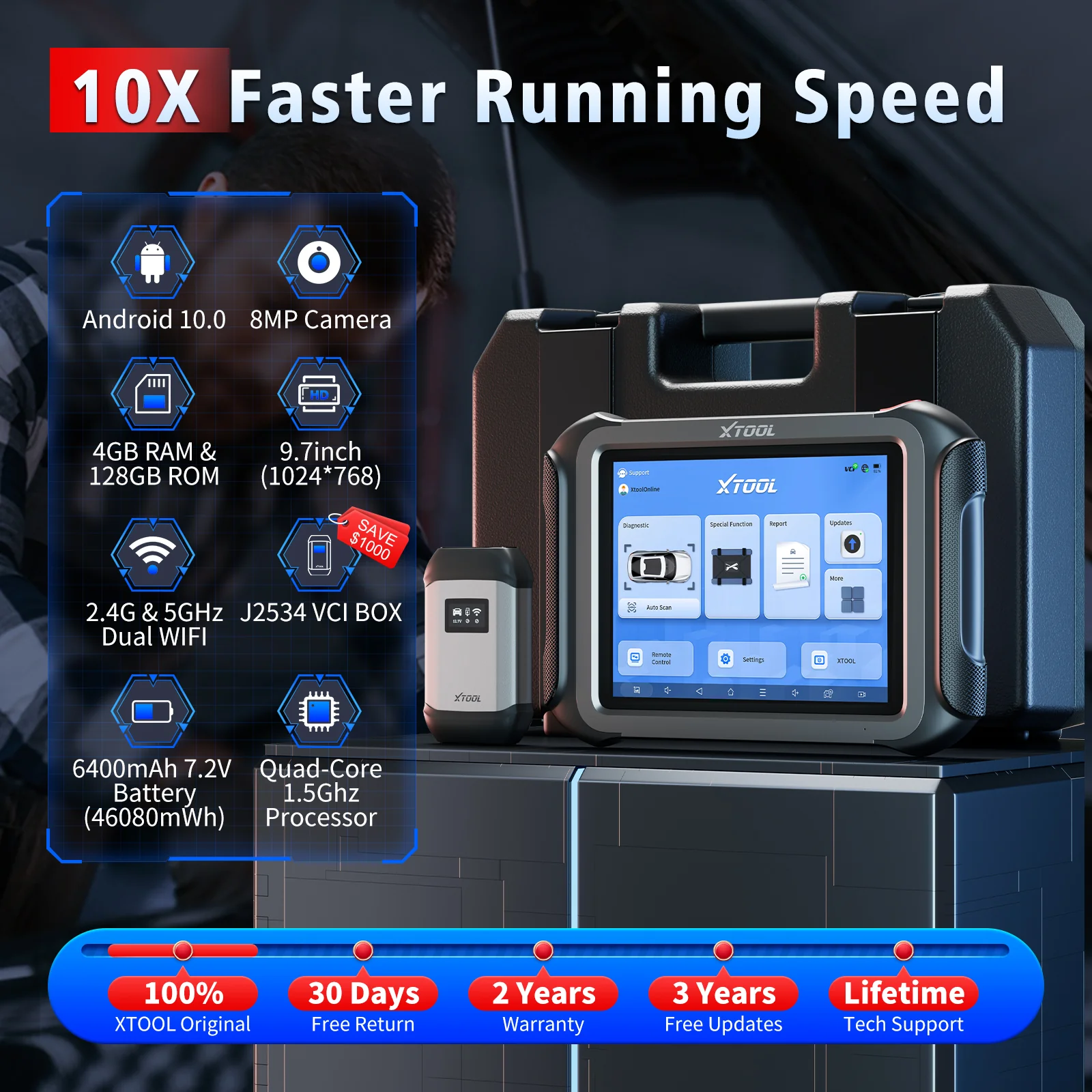 XTOOL D9 MAX with J2534 - Image 13