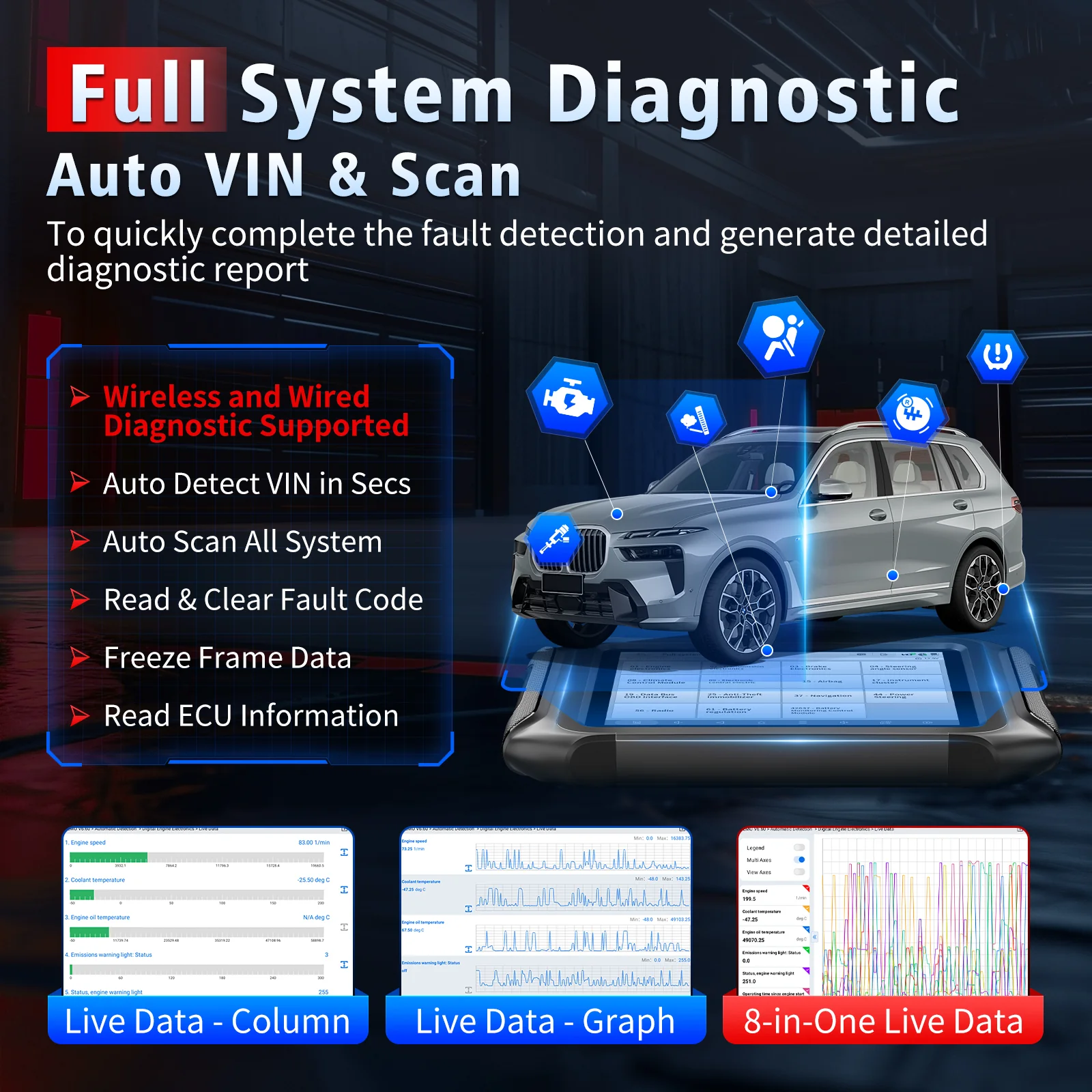 XTOOL D9 MAX with J2534 - Image 4