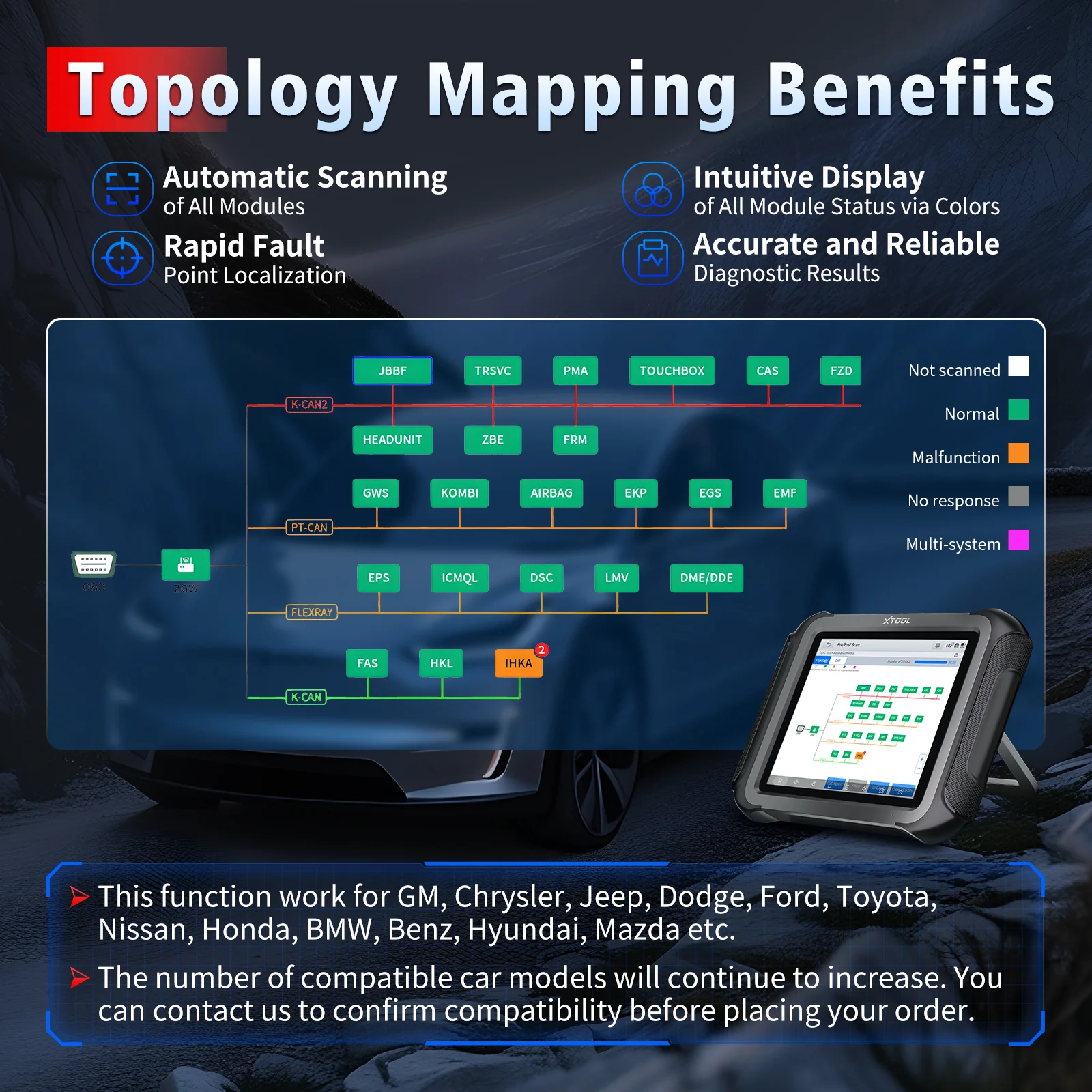 XTOOL D9 MAX with J2534 - Image 6