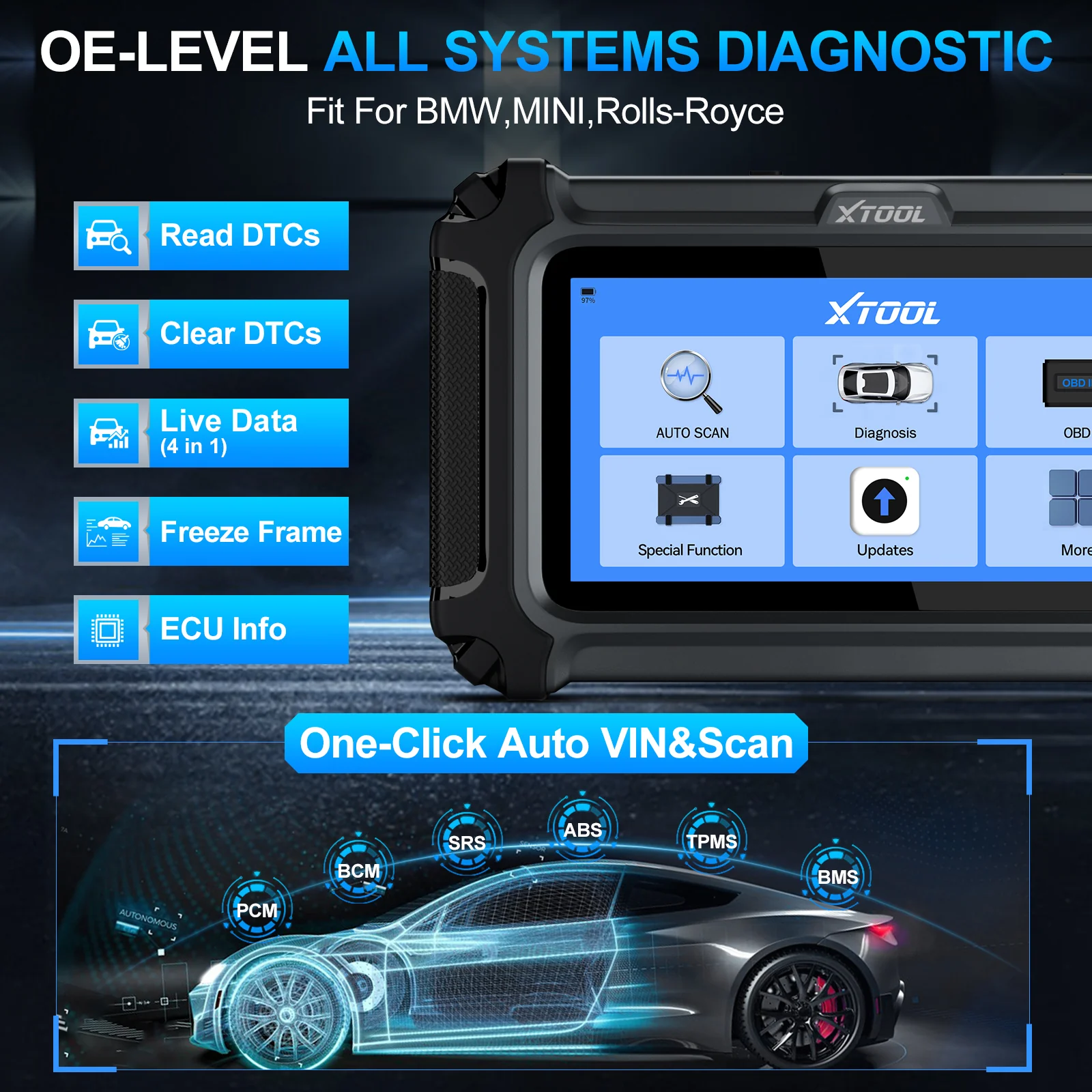 XTOOL IP500-BMR For BMW/Mini/Rolls-Royce - Image 4
