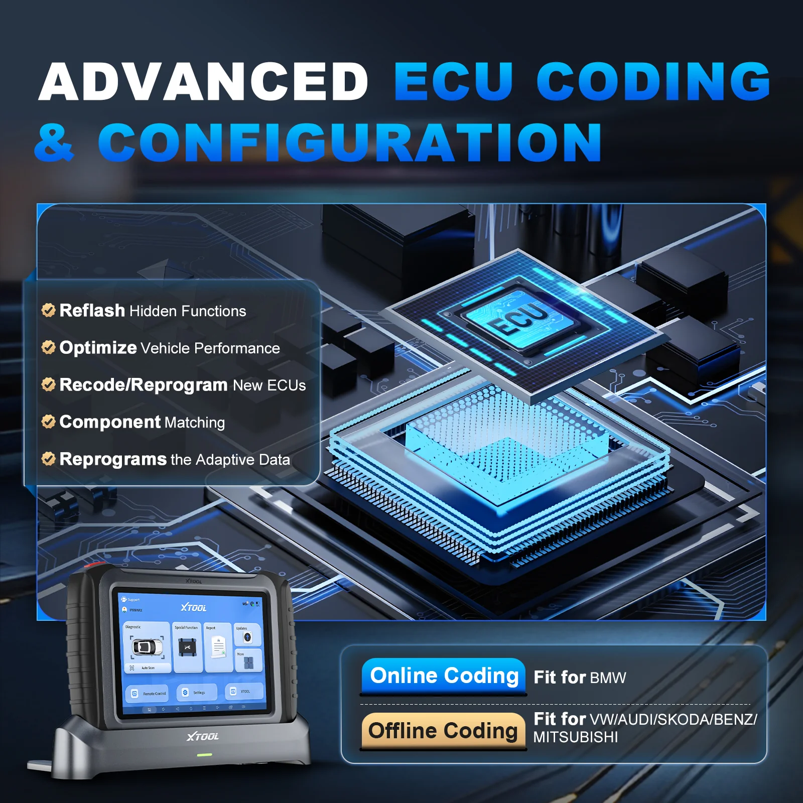 XTOOL IP919 MAX with J2534 - Image 6