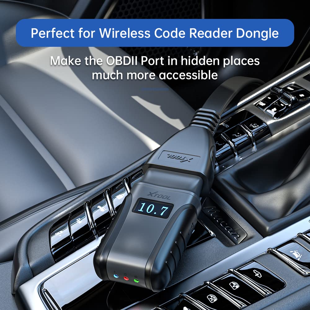 XTOOL OBDII 1.64ft 16 Pin Extension Cable - Image 6